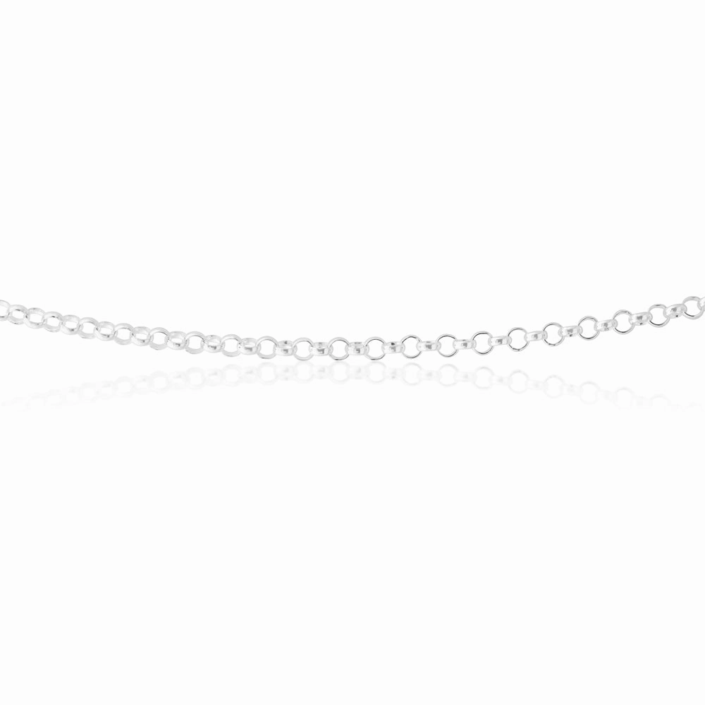 Sterling Silver 45cm 70 Gauge Belcher Chain