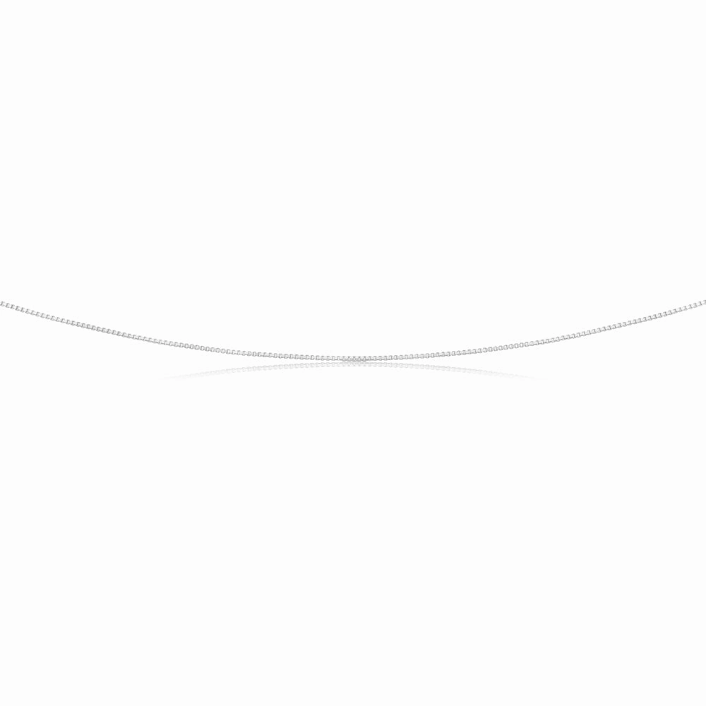Sterling Silver 45cm 70 Gauge Box Chain