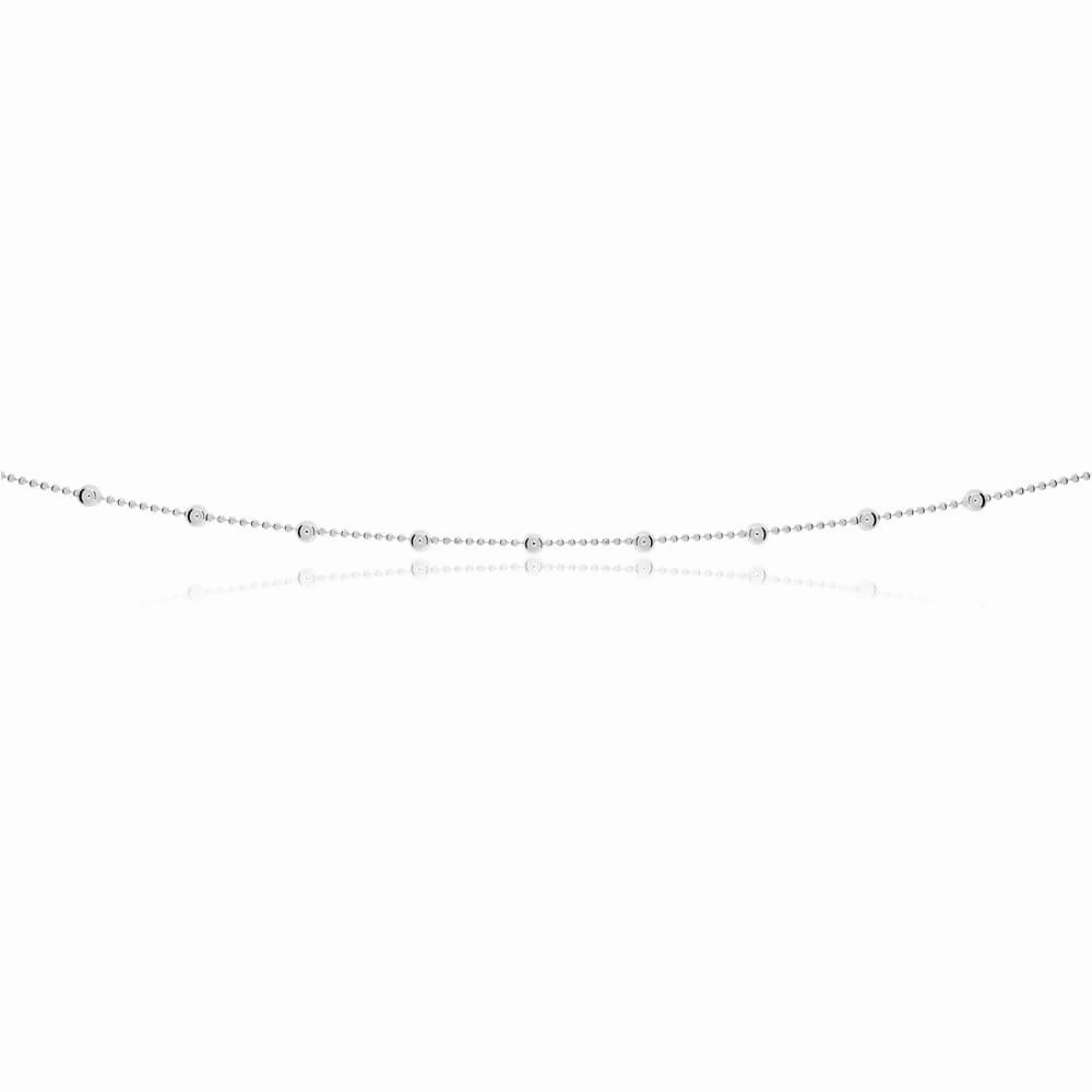 Sterling Silver 80cm Ball Chain