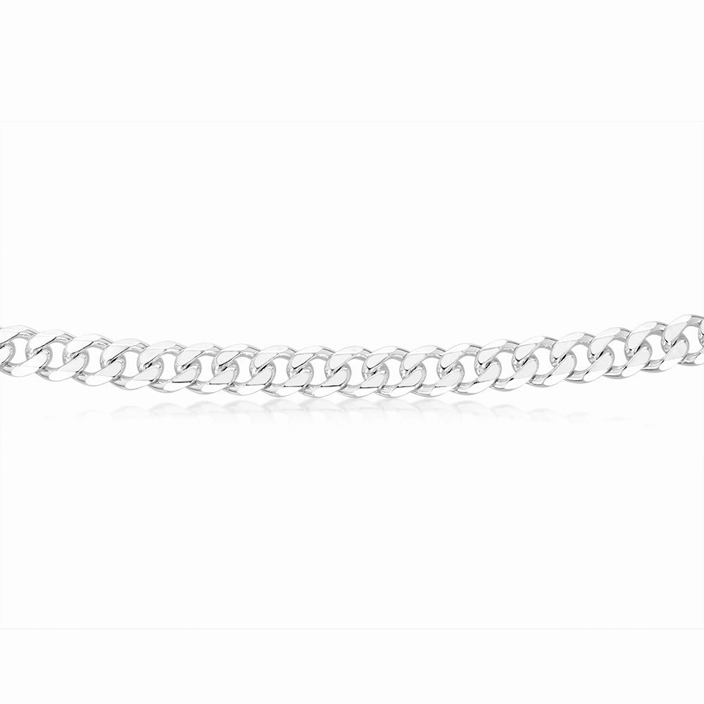 Sterling Silver Curb Heavy 200 Gauge 50cm Chain