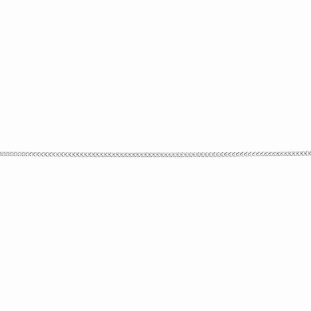 Sterling Silver Diamond Cut 70cm Curb Chain