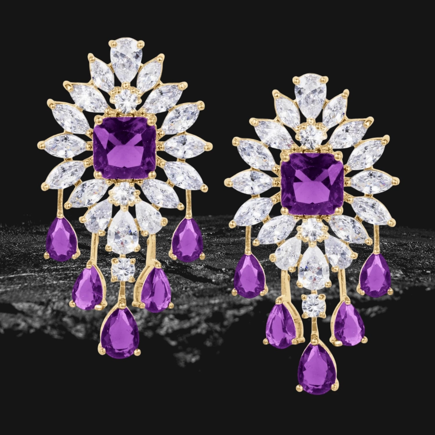 Stormy Haze Earrings