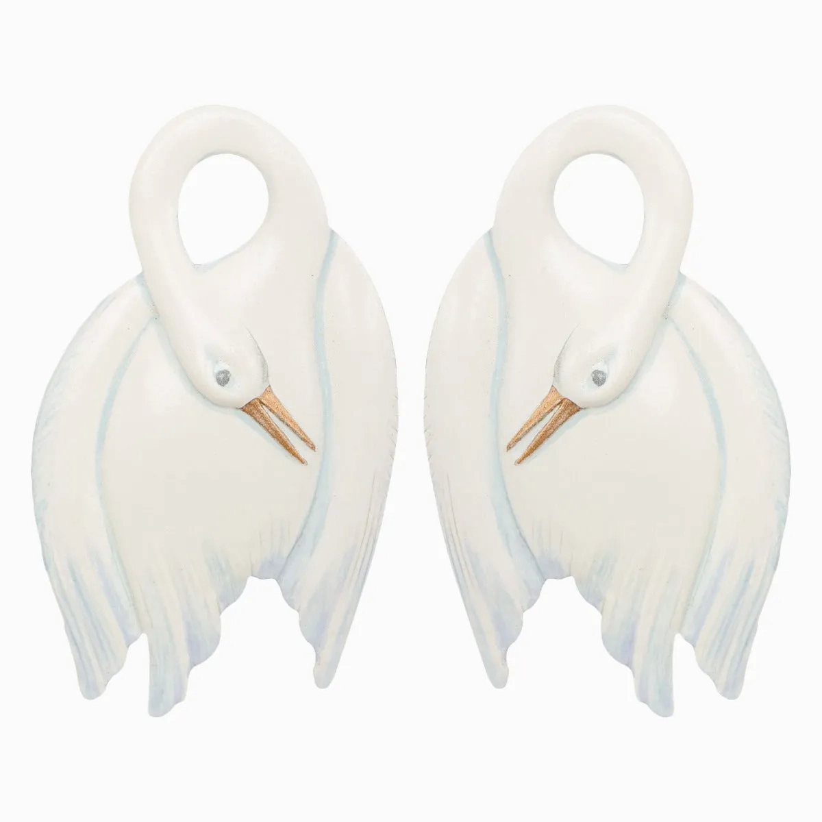 Swan Earrings