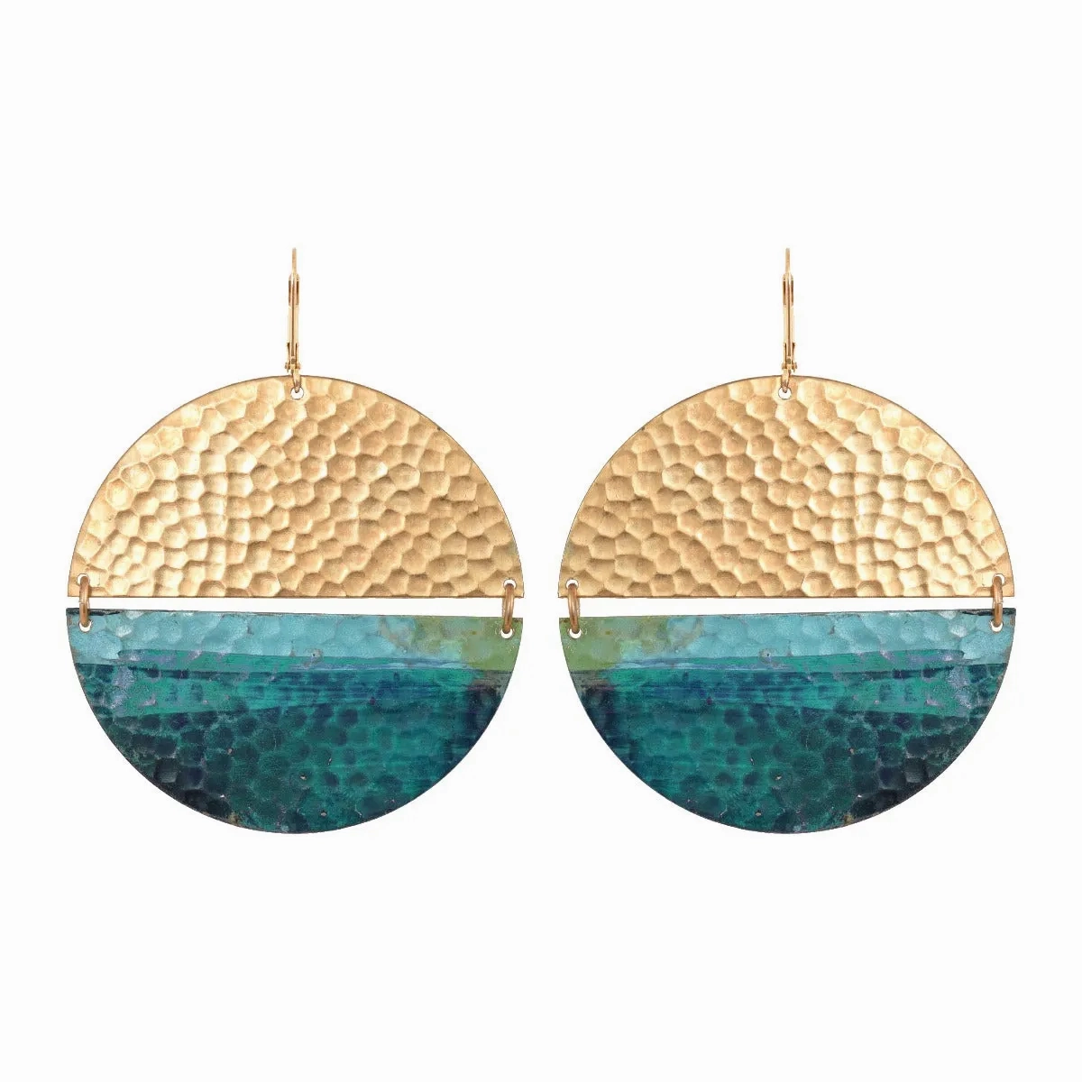 Teal Issoria Earrings