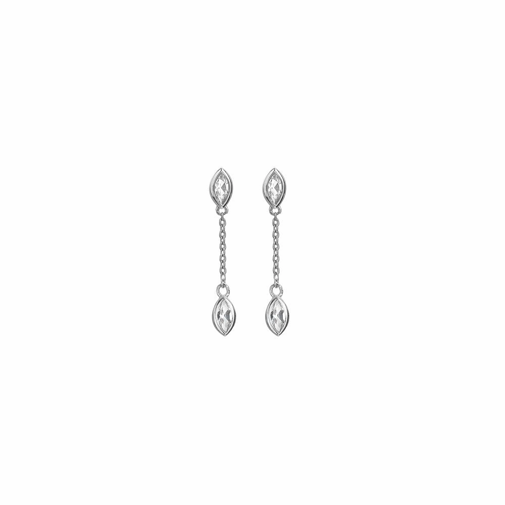 Tender Waterfall Marquise Drop Earrings