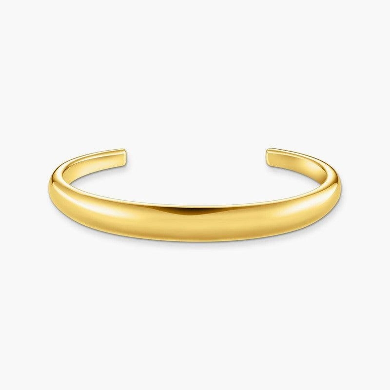 Thomas Sabo Gold-plated Bangle in Timeless Design