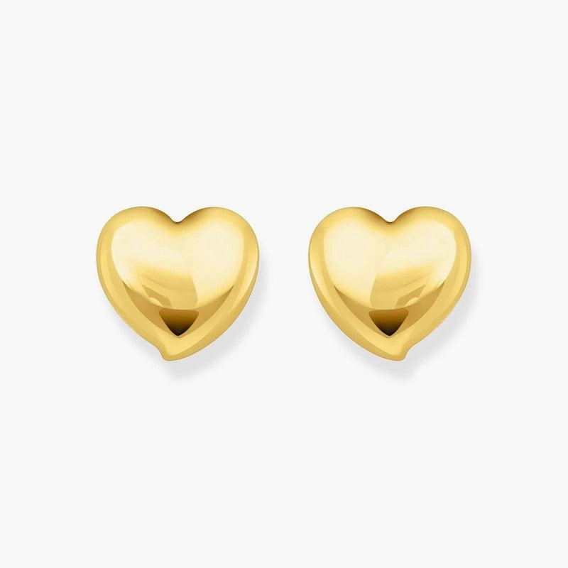 Thomas Sabo Gold-plated Earrings in Heart-shape