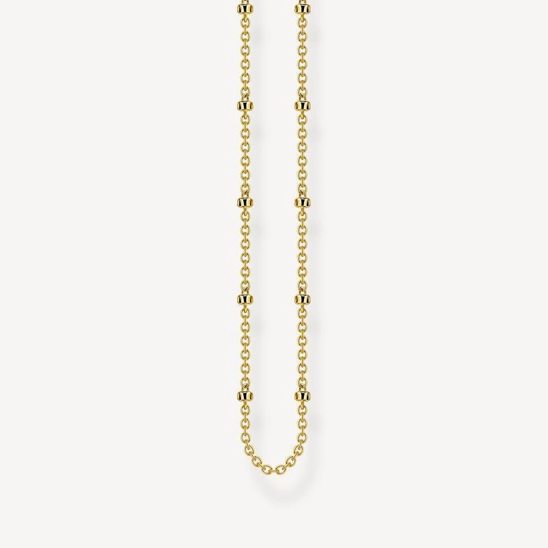 Thomas Sabo Round Belcher Chain Yellow Gold