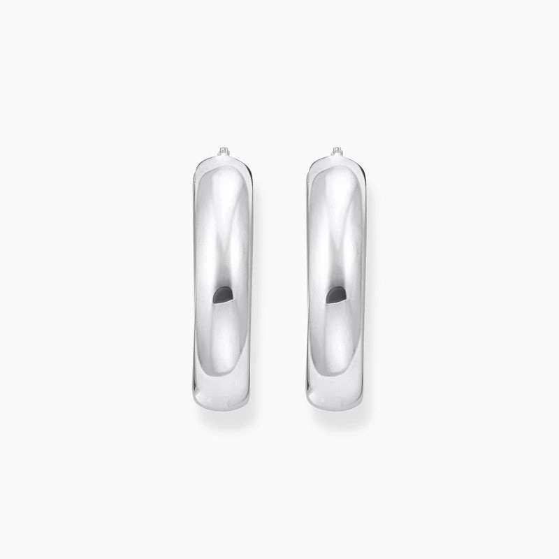 Thomas Sabo Silver Big Chunky Hoop Earrings