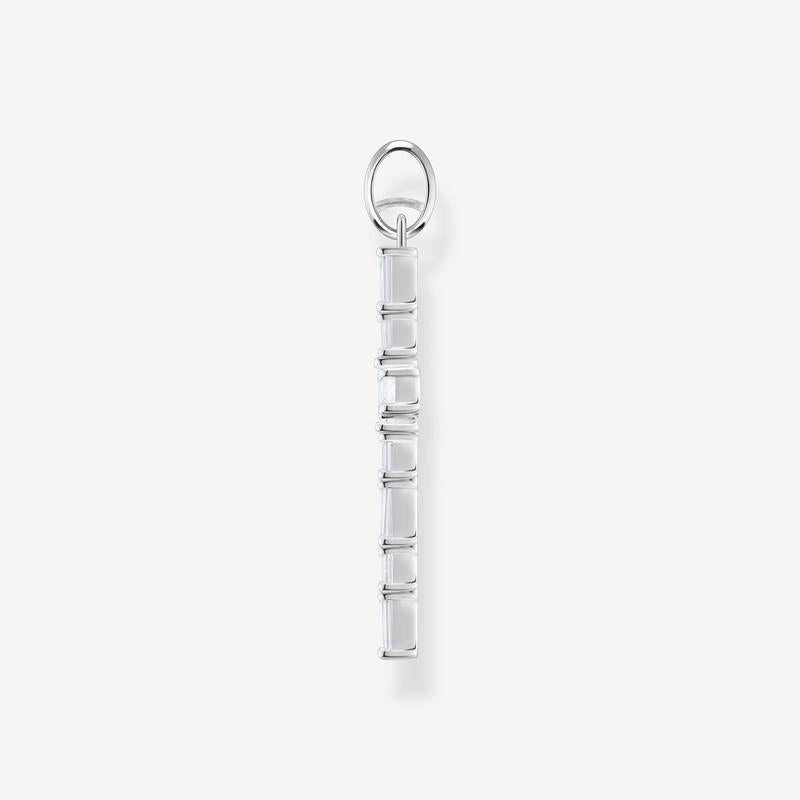 Thomas Sabo Silver Cross Pendant with White Zirconia