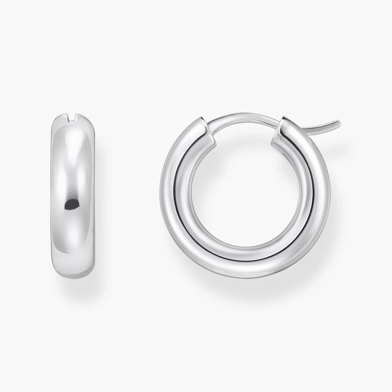 Thomas Sabo Silver Medium-sized Hoop Earrings