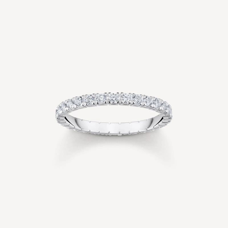 Thomas Sabo Silver Ring in Delicate Design with White Zirconia