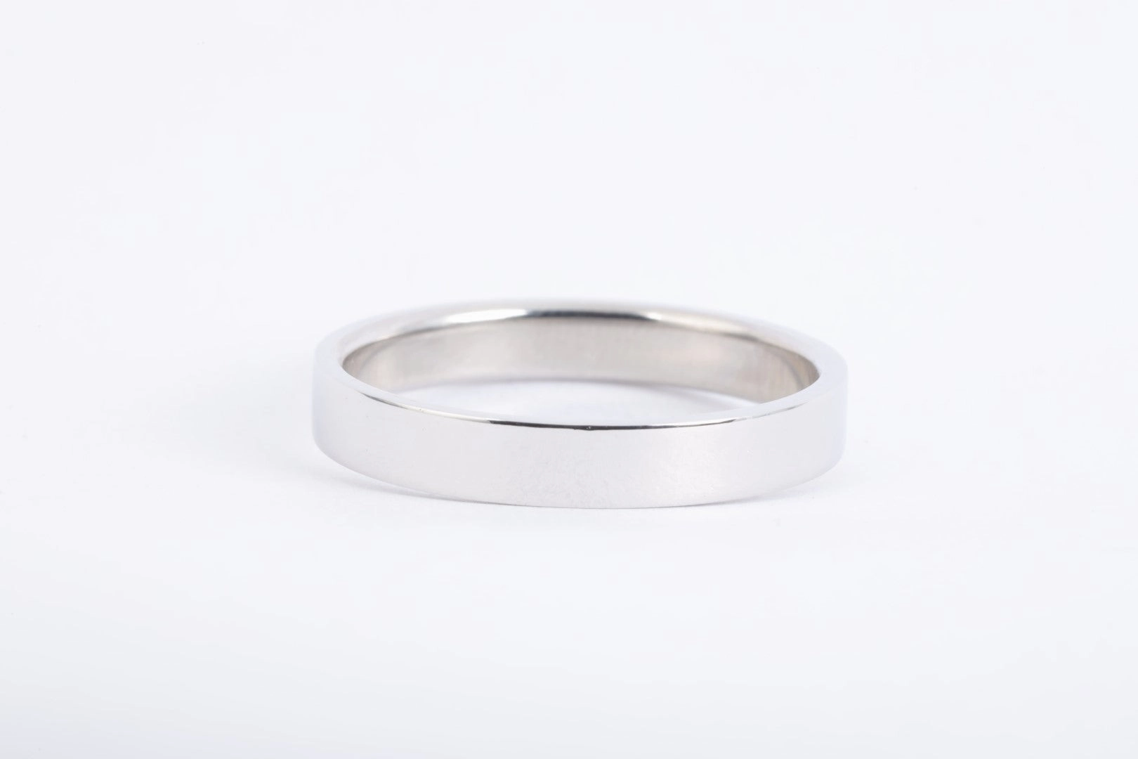 Tiffany & Co. 950 Platinum Squared Wedding Band Size 13 (9.53g.)