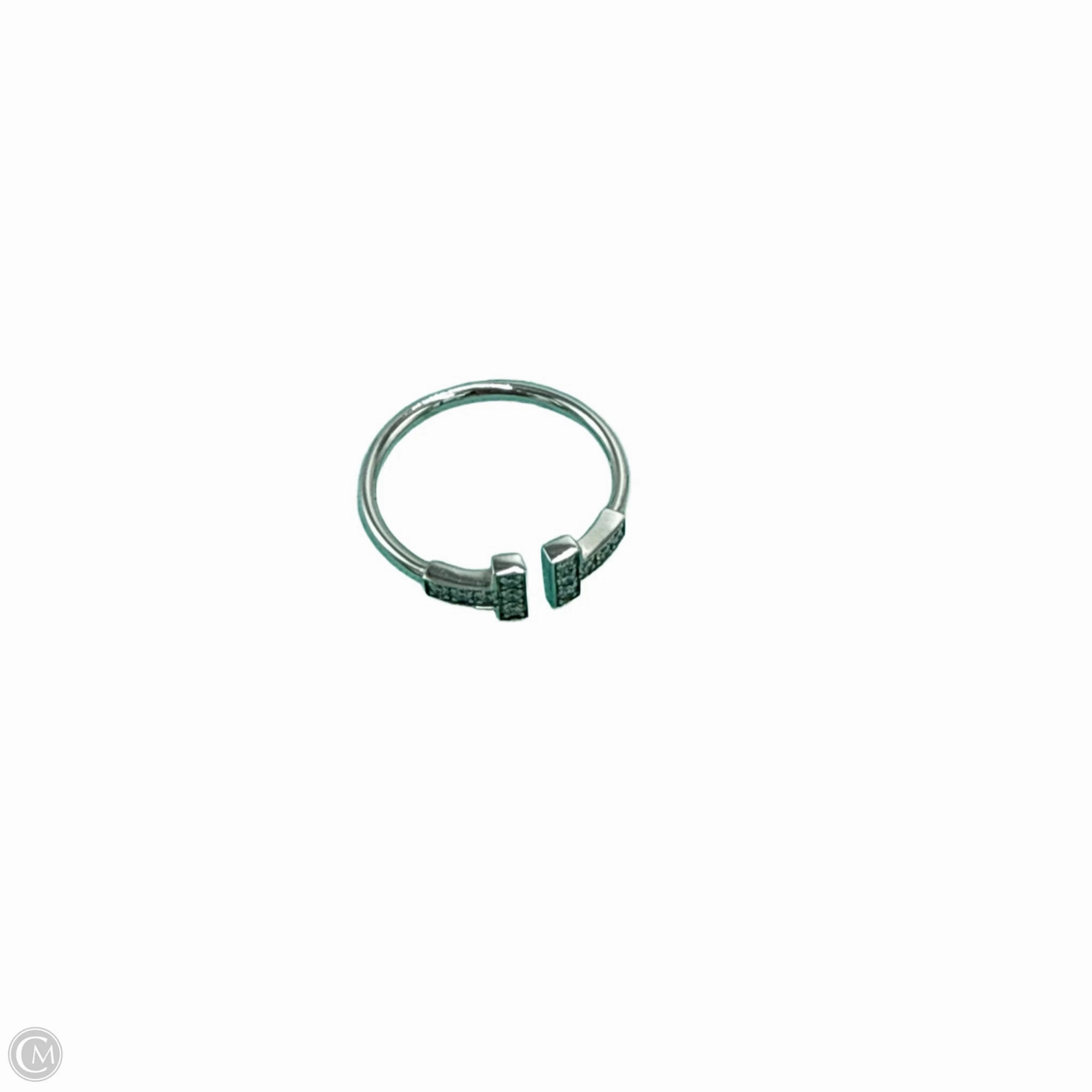 Tiffany & Company 18K T Diamond Luxury Designer Ring, Size: 6.5