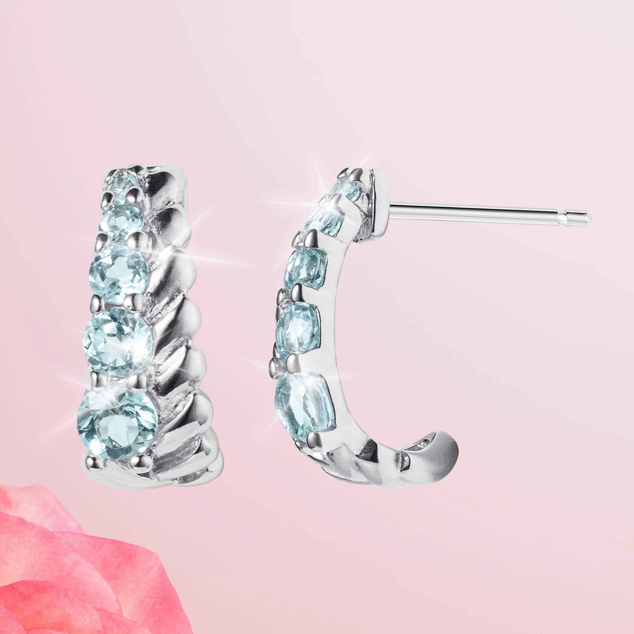 Timeless J-hoop Earrings