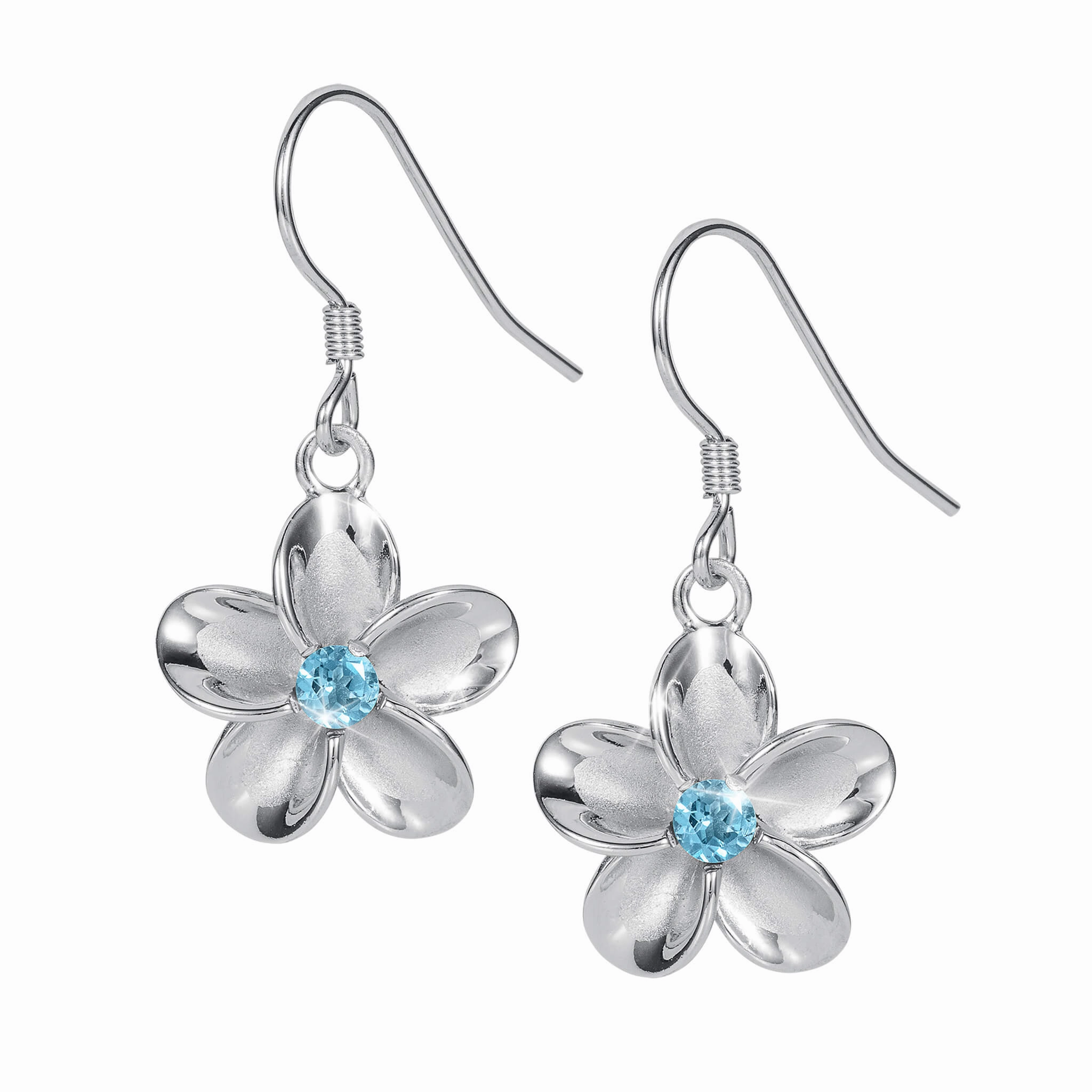 Topaz Blossom Earrings