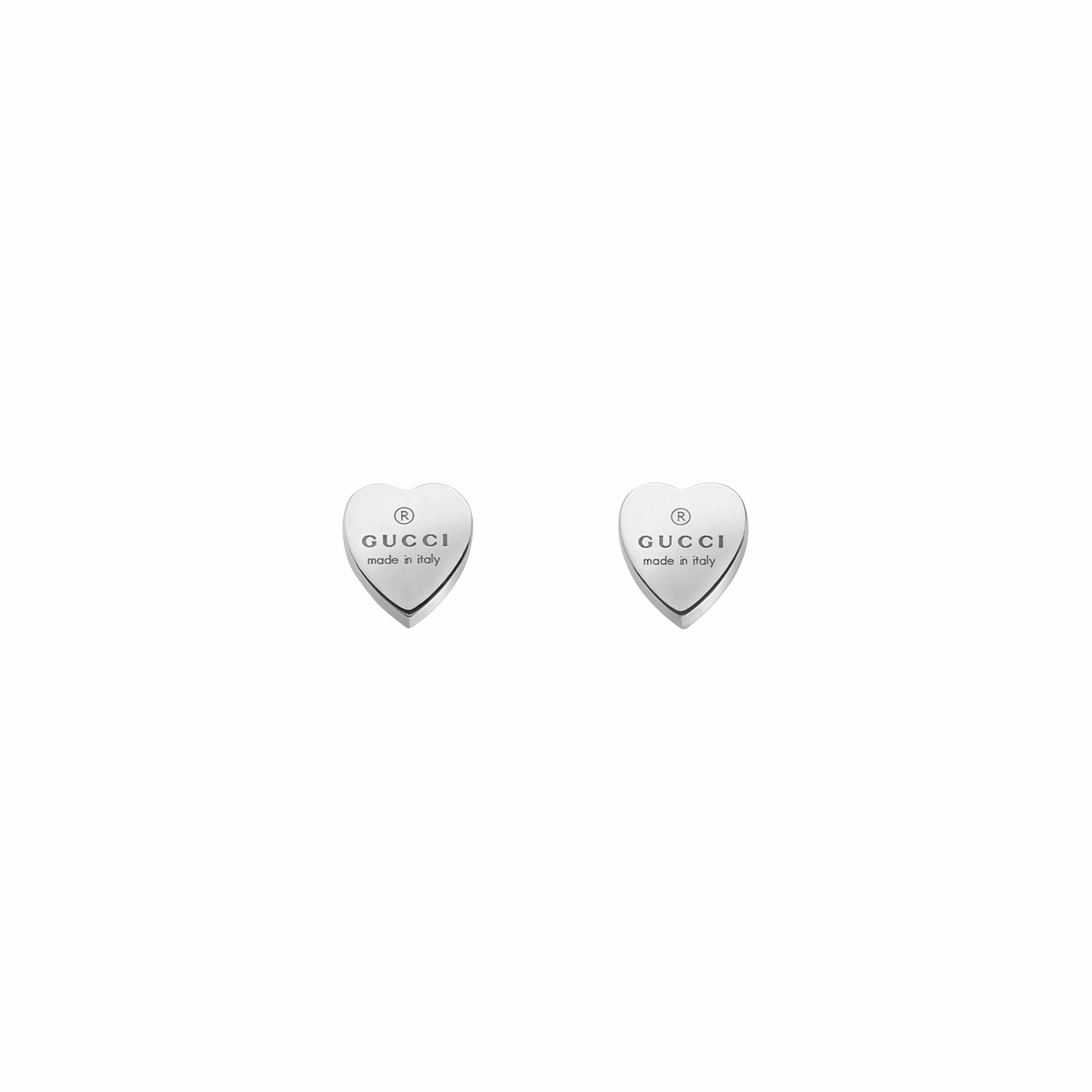 TRADEMARK HEART-SHAPED EARRINGS