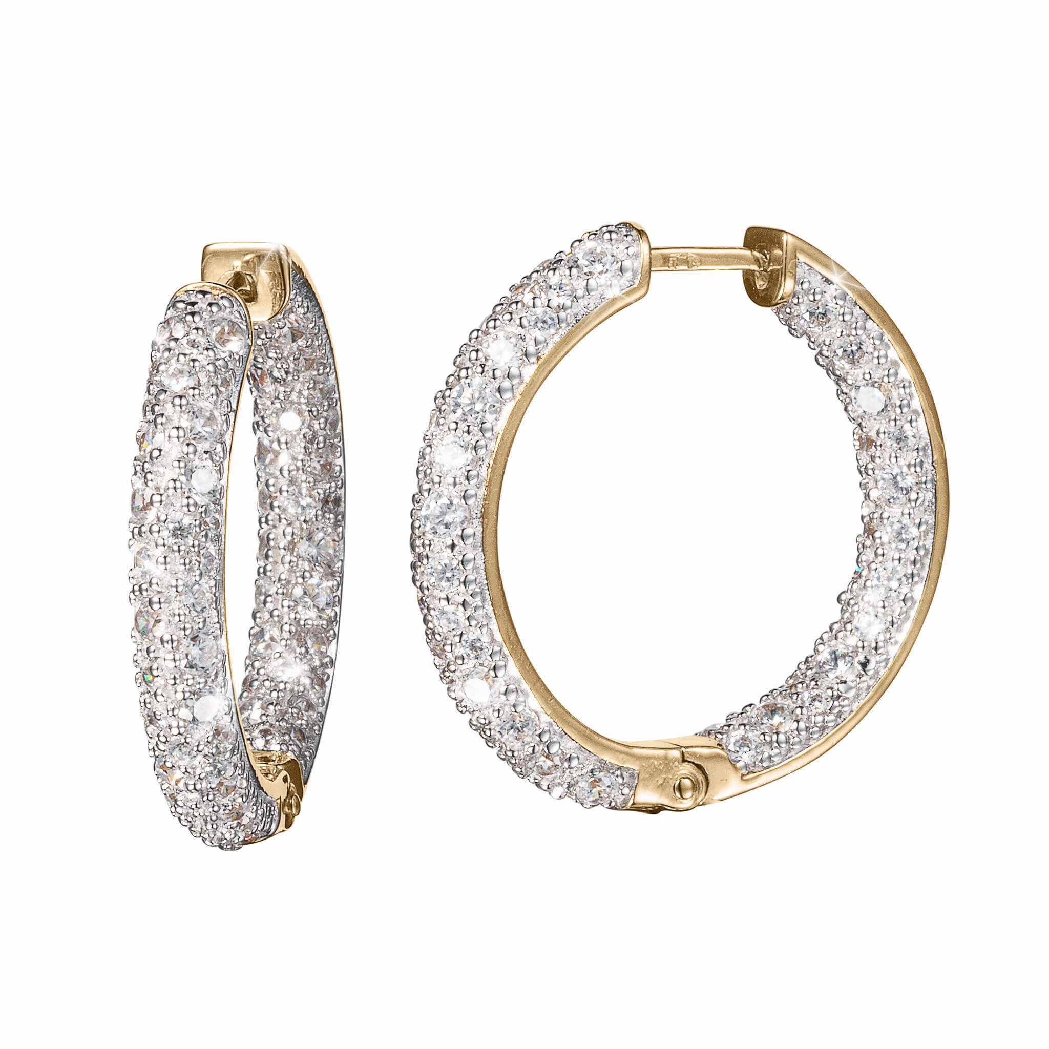 Twilight Allure Hoop Earrings