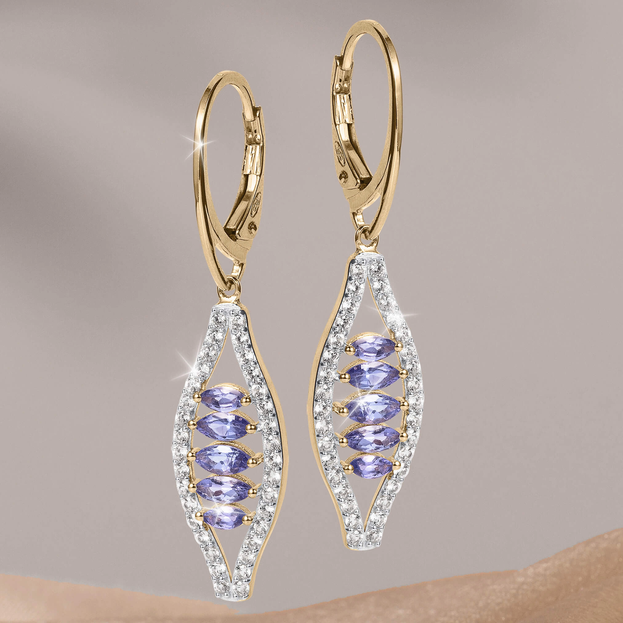 Twilight Tanzanite Earrings