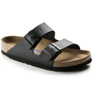 Unisex Arizona Soft Footbed Sandals In Soft Bed Black