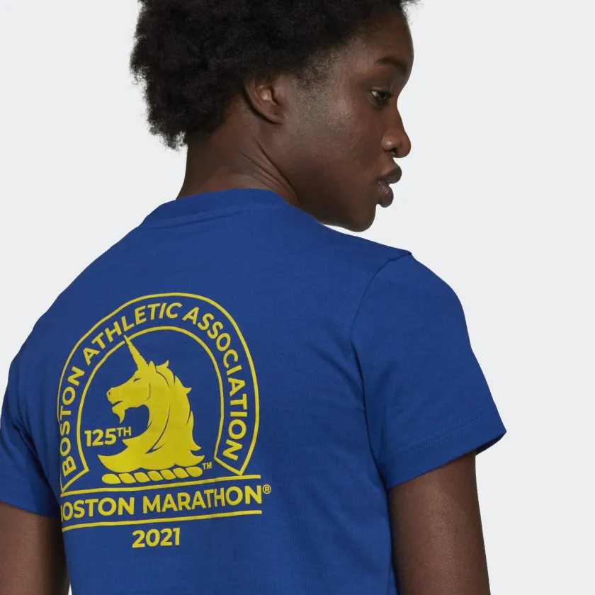 Women's adidas Boston Marathon Logo Tee adidas Shoes