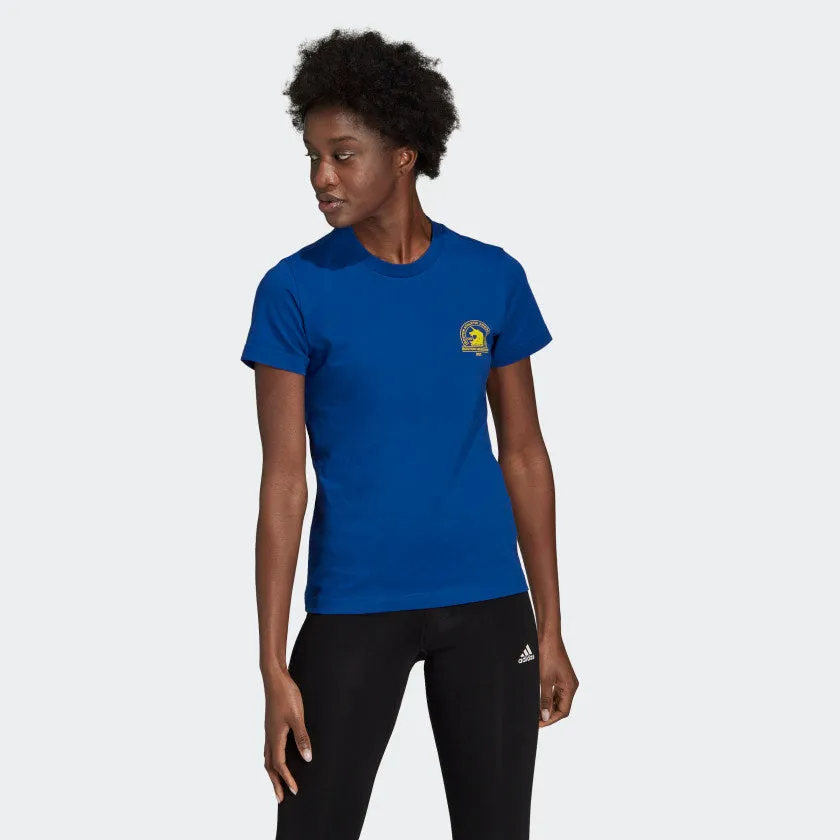 Women's adidas Boston Marathon Logo Tee adidas Shoes