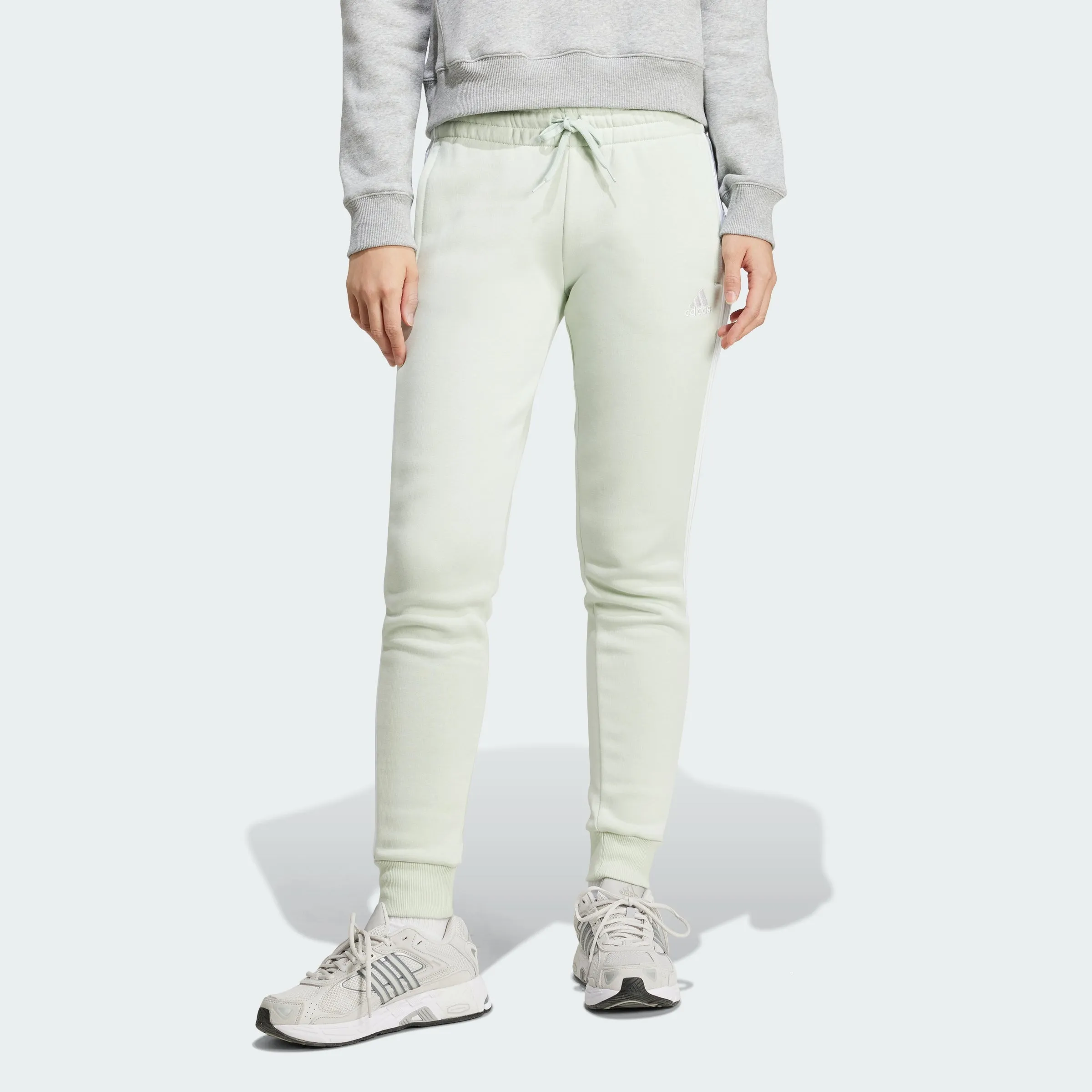Women's adidas Essentials 3-Stripes Fleece Pants adidas Shoes