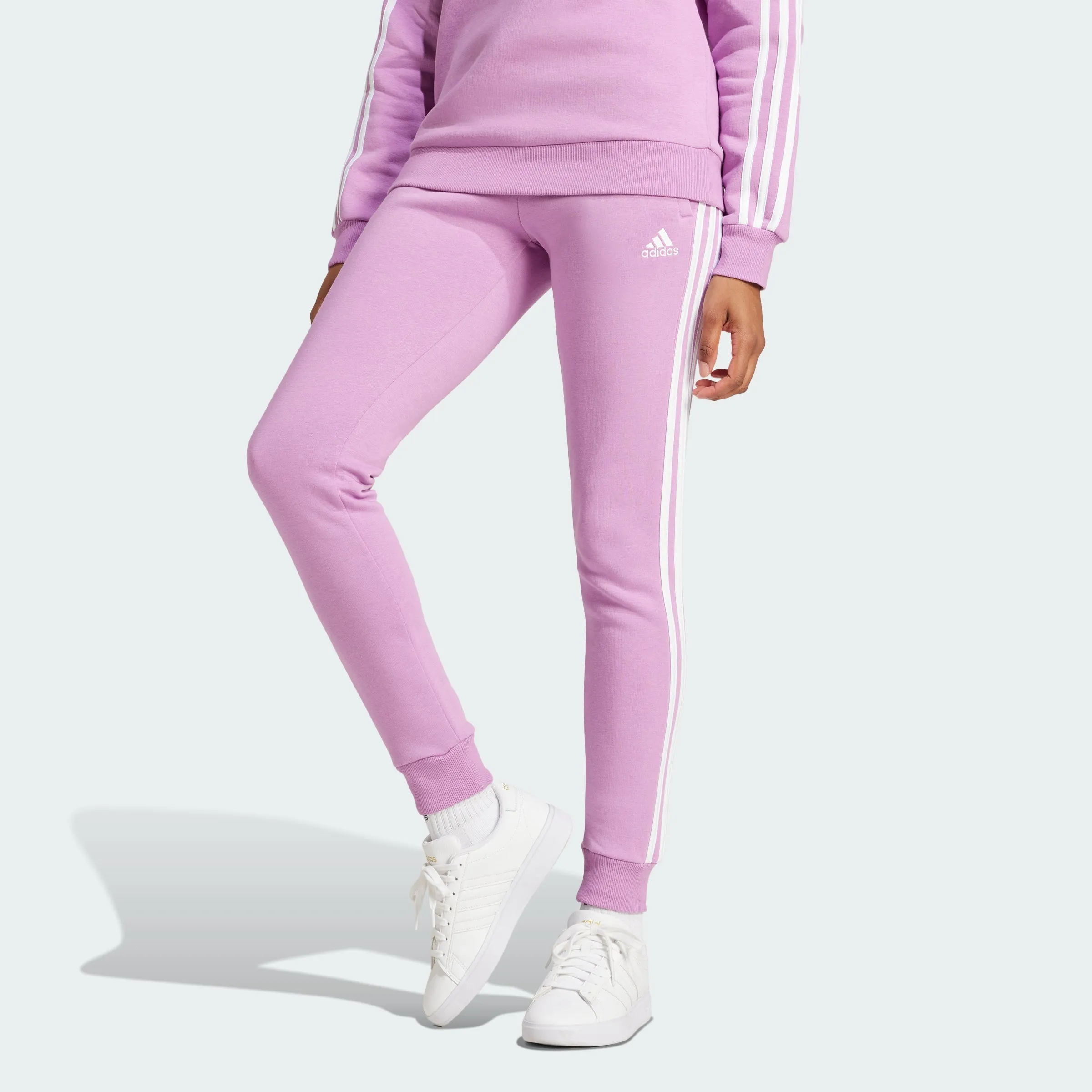 Women's adidas Essentials 3-Stripes Fleece Pants adidas Shoes