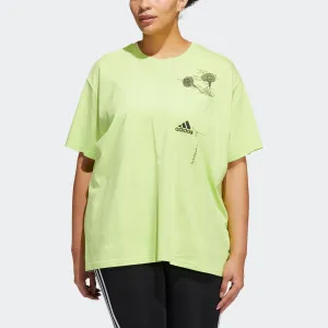 Women's adidas Floral Pocket Tee (Plus Size) adidas Shoes