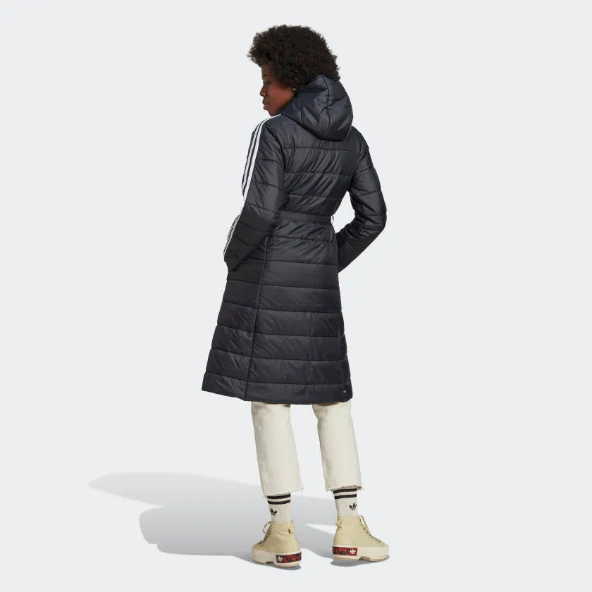 Women's adidas Hooded Premium Long Slim Jacket adidas Shoes