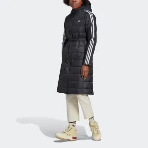 Women's adidas Hooded Premium Long Slim Jacket adidas Shoes