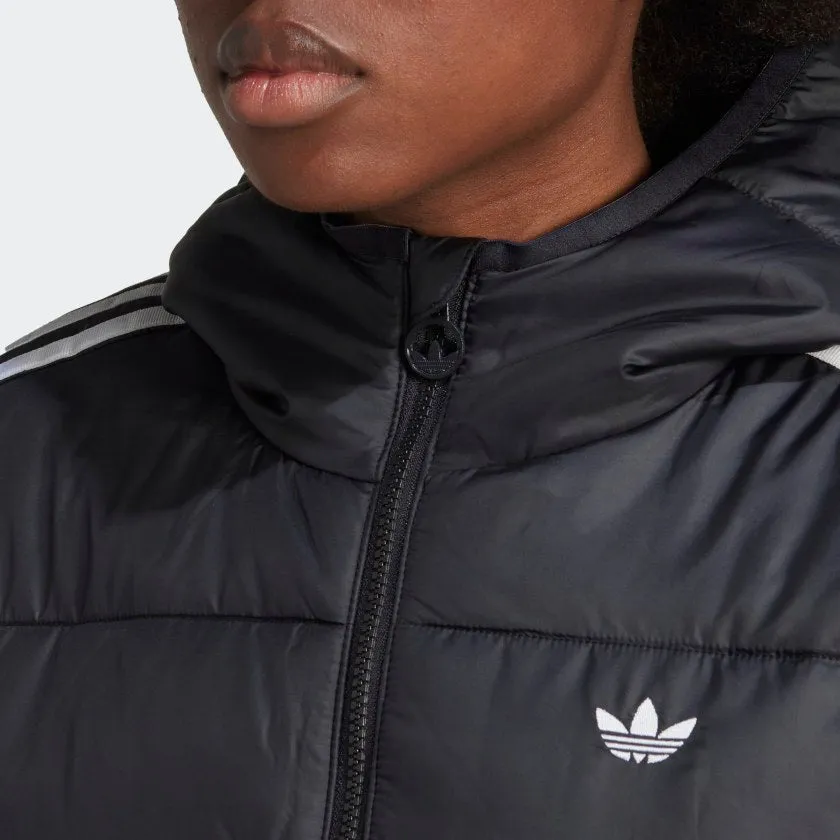 Women's adidas Hooded Premium Long Slim Jacket adidas Shoes