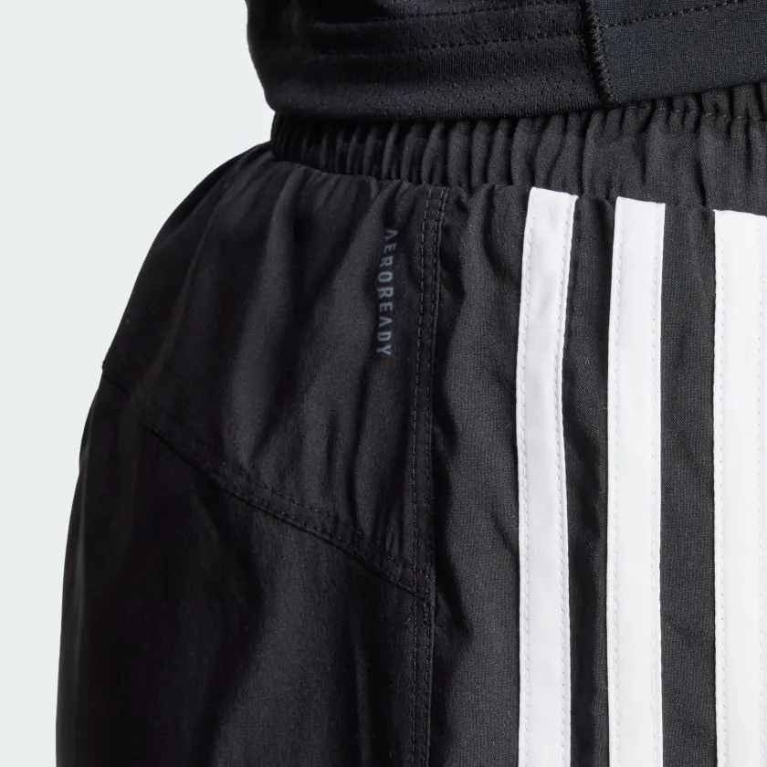 Women's adidas Pacer Training 3-Stripes Woven High-Rise Shorts adidas Shoes