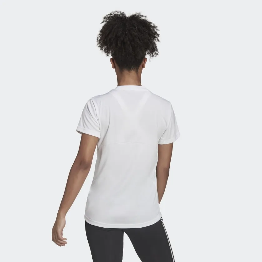 Women's adidas Primeblue Designed 2 Move Logo Sport Tee adidas Shoes