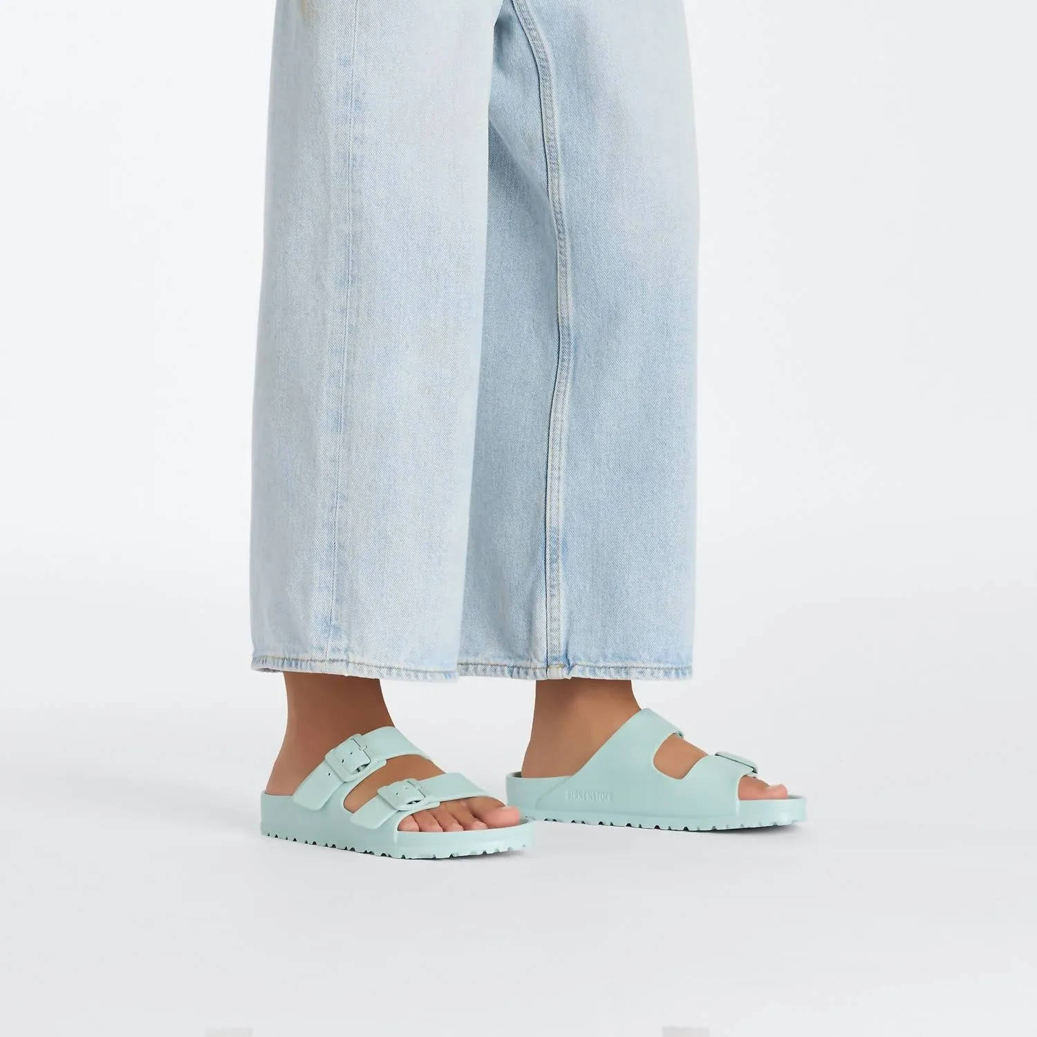Women's Arizona Eva Sandals - Narrow In Surf Green
