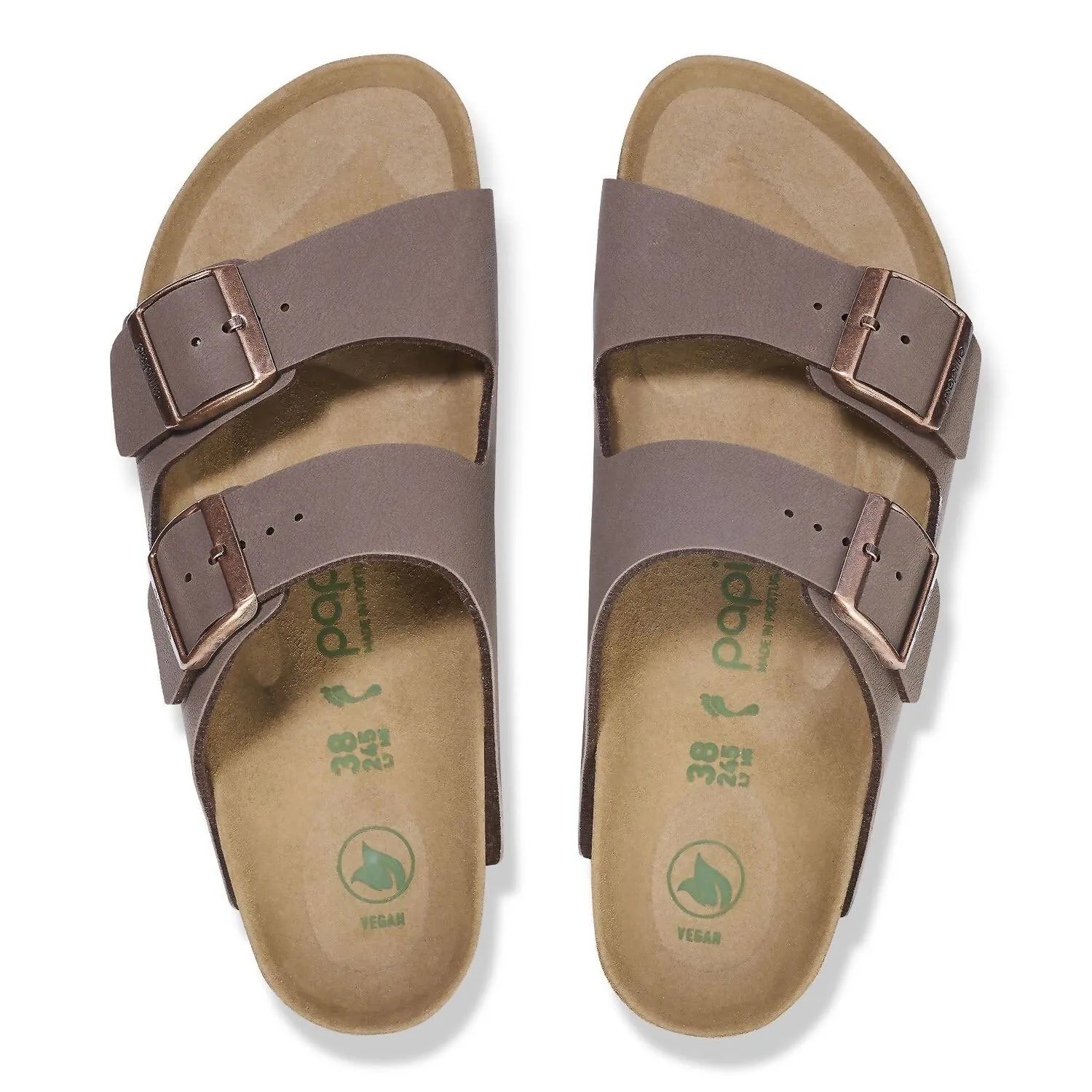 Women's Arizona Pap Flex Platform Sandal - Narrow Width In Mocca