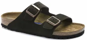 Women's Arizona Soft Footbed Suede Leather - Medium/narrow In Mocha