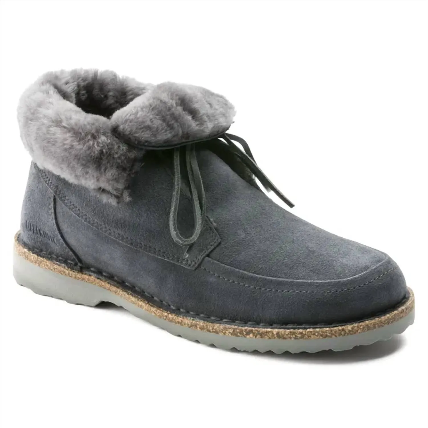Womens Bakki Shearling Bootie - Regular Width In Graphite