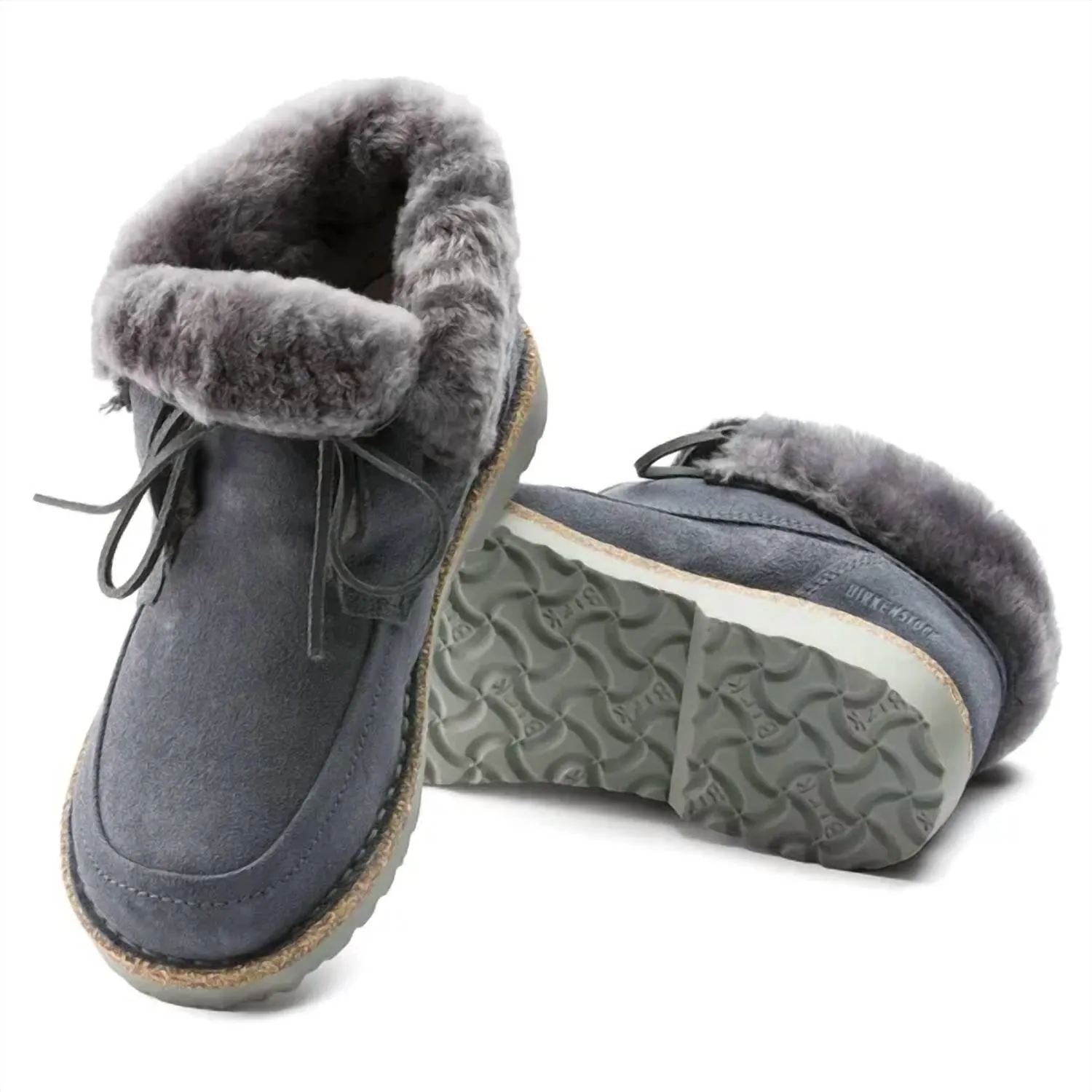 Womens Bakki Shearling Bootie - Regular Width In Graphite
