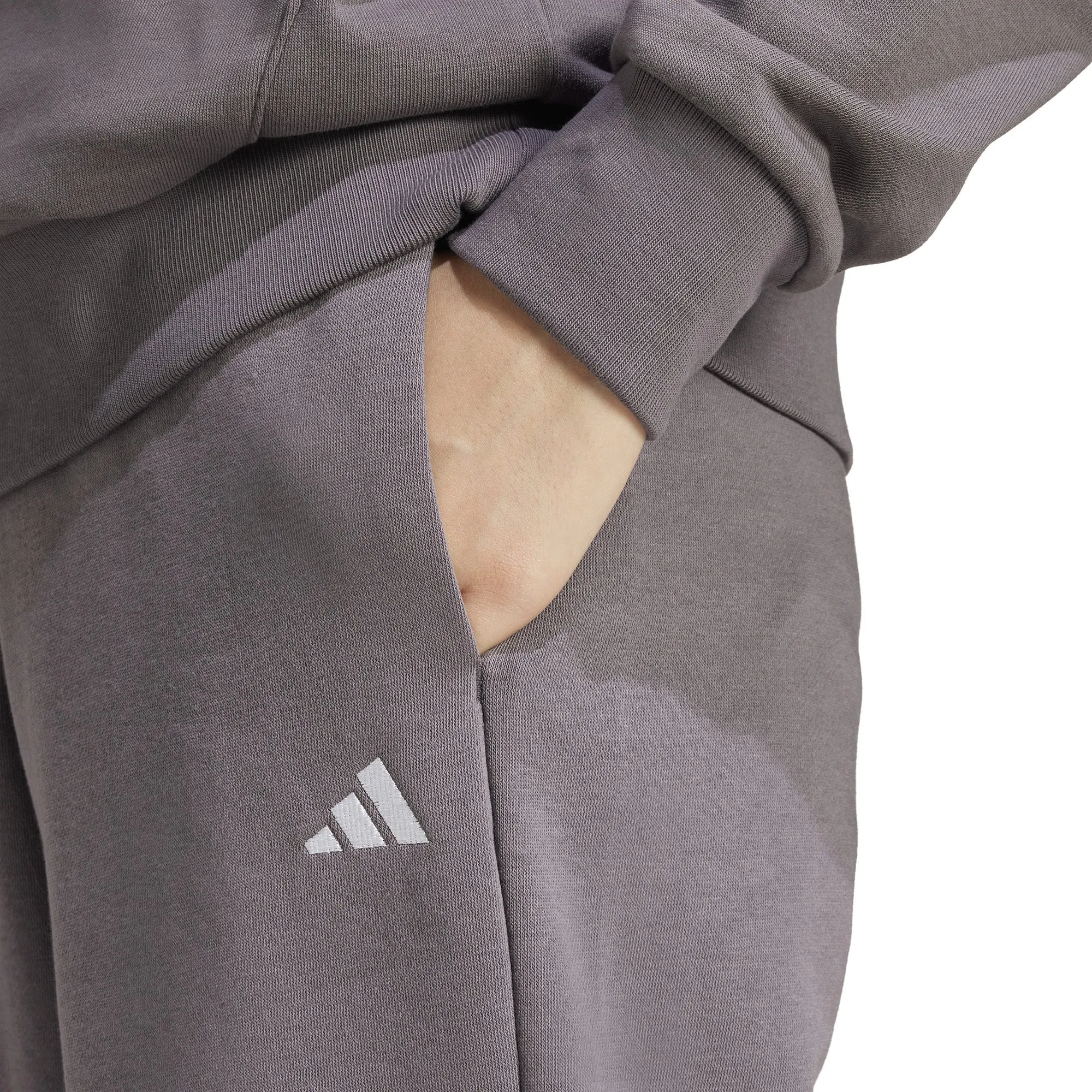 Women's Essentials Small Logo Feel Cozy Open-Hem Joggers