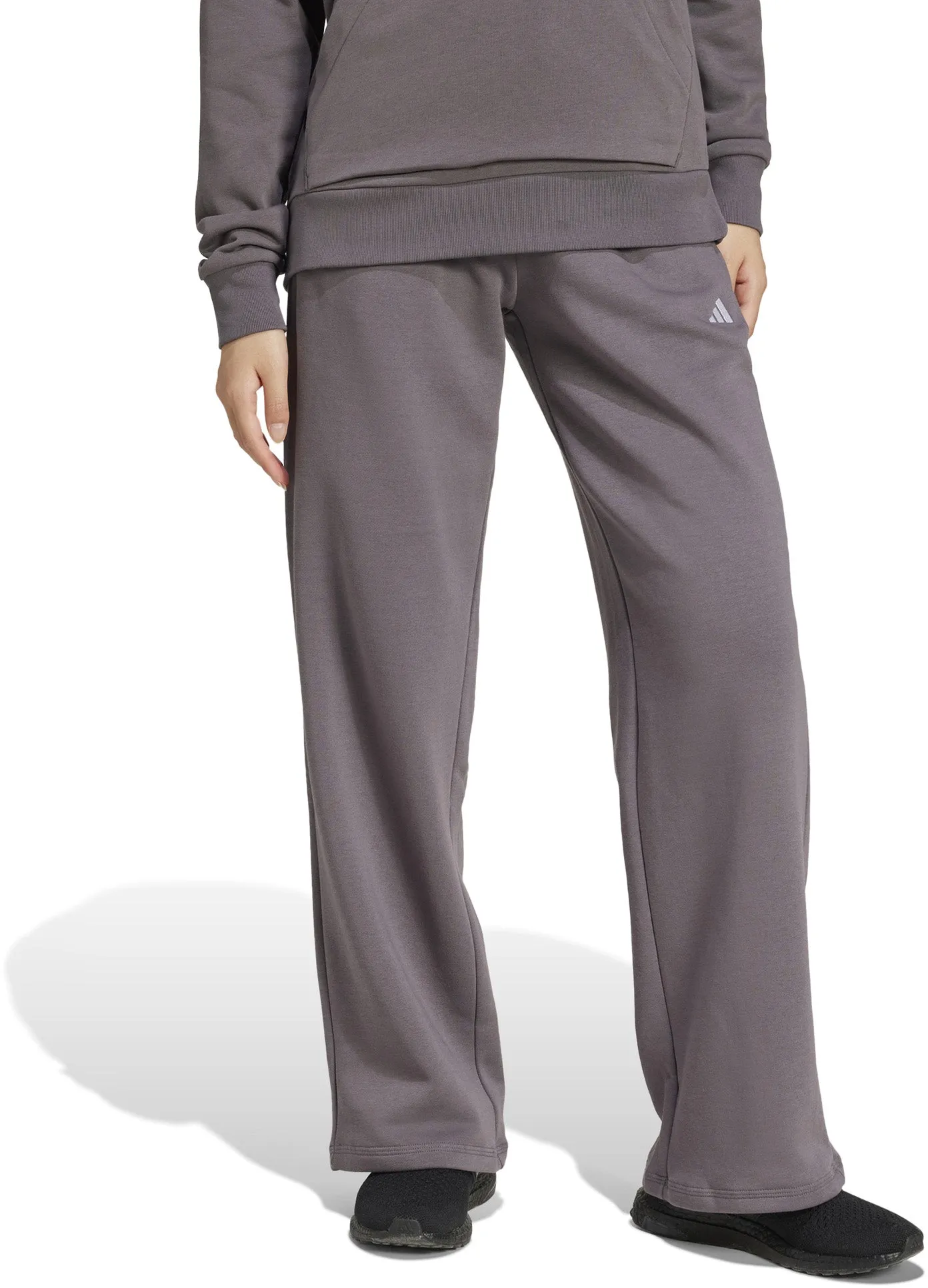 Women's Essentials Small Logo Feel Cozy Open-Hem Joggers