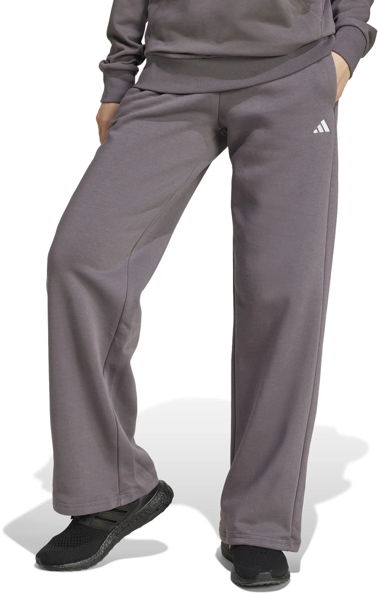 Women's Essentials Small Logo Feel Cozy Open-Hem Joggers