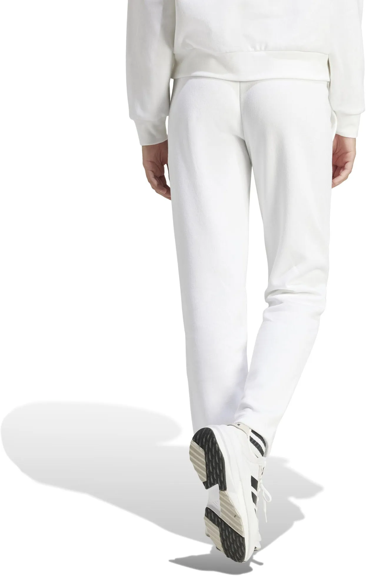 Women's Essentials Small Logo Feel Cozy Open Hem Pants
