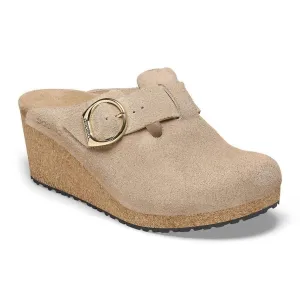 Women's Fanny Ring Buckle Sandals - Narrow In Warm Sand