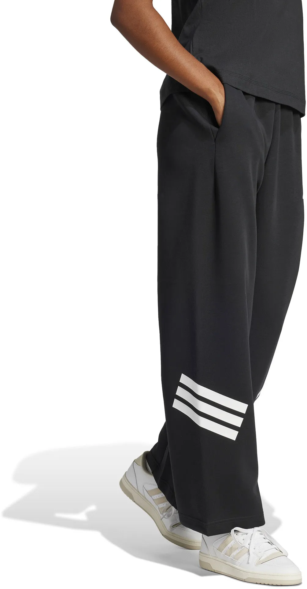 Women's Future Icons 3-Stripes Open-Hem Tracksuit Pants