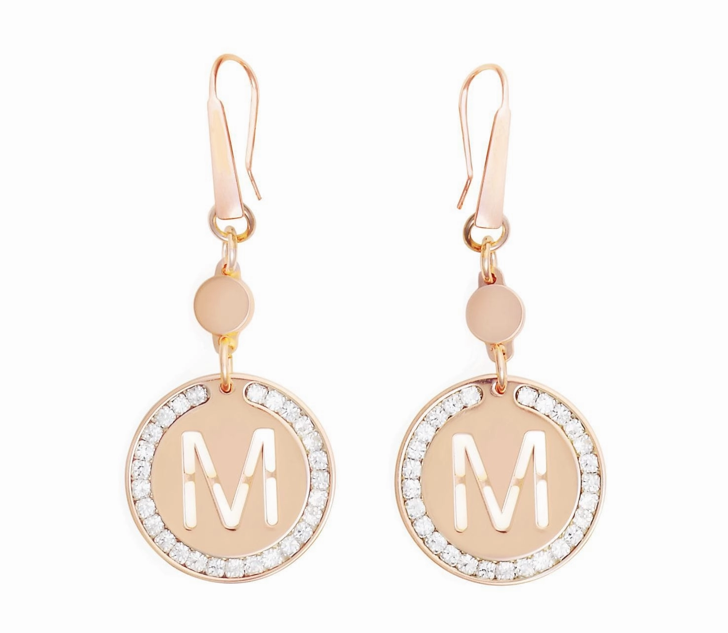 You and Me Words Earrings