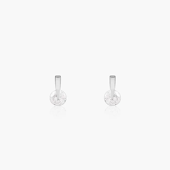 Zircon Twirl Earring